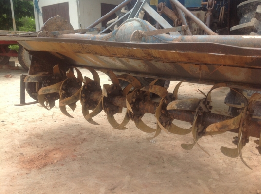 ปัญญาแทรคเตอร์มาแล้ว...จัดมาให้ครับ ไทซัน 454 ใบมีด พร้อมโรตาลี่