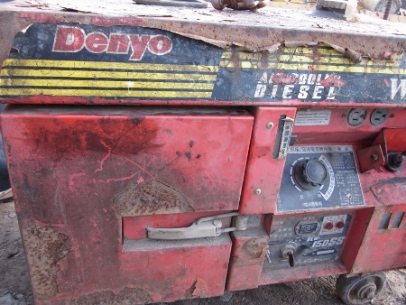 ขาย- เครื่องเชื่อมพร้อมปั่นไฟ DENYO: BLW 150SS เครื่องดีเซล พร้อมใช้งาน เก่าญี่ปุ่น