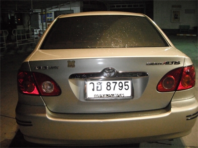 ขาย โตโยต้า อัลติส ตัวE