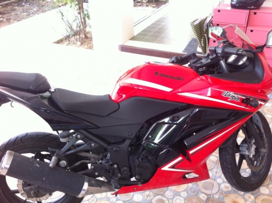 ขาย kawazaki ninja 250cc 2012 ทะเบียนแท้ ส่งได้ทั่วไทย