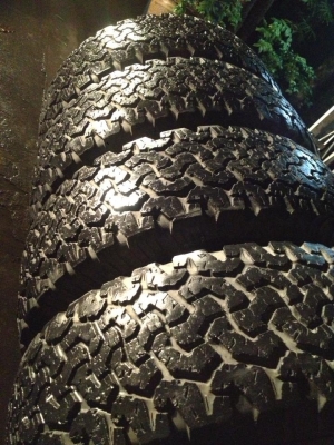 ขายยาง BF GOODRICH 265-70-16 ปี09 ดอกหนาๆ ทั้งชุด