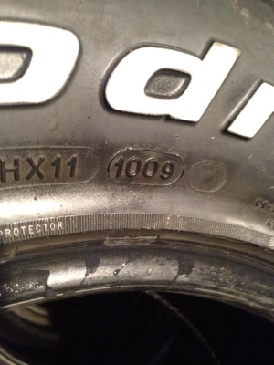 ขายยาง BF GOODRICH 265-70-16 ปี09 ดอกหนาๆ ทั้งชุด