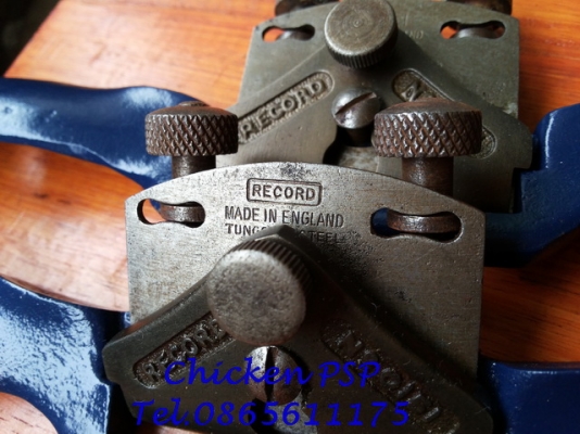 กบผีเสื้อ RECORD No.151 Made in England แบบเรียบ และ แบบโค้ง มาเป็นคู่ครับ