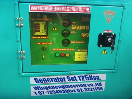 ขายเครื่องปั่นไฟนำเข้าประกอบใหม่ 100 Kva.japan รับประกัน 6 เดือนทุกชิ้นส่วน