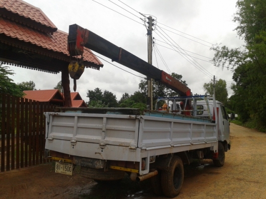 หกล้อIHNO KM779 ติดเครน3ตันพร้อมใช้งาน