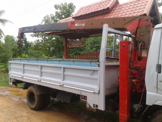 หกล้อIHNO KM779 ติดเครน3ตันพร้อมใช้งาน