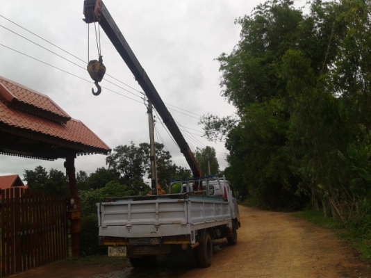 หกล้อIHNO KM779 ติดเครน3ตันพร้อมใช้งาน