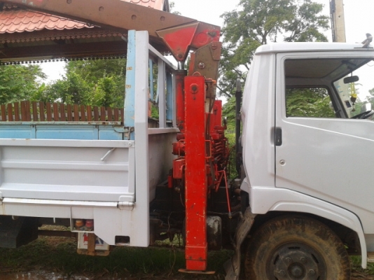 หกล้อIHNO KM779 ติดเครน3ตันพร้อมใช้งาน