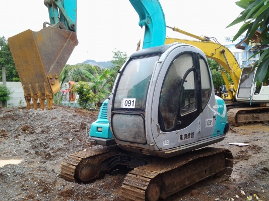 ขายรถแบ็คโฮ  KOBELCO  sk60-2 (มีVDO ให้ชม)รถเก่านอก 100\%  สภาพดีพร้อมใช้งาน มีเอกสารแจ้จำหน่าย