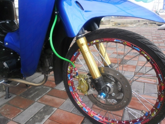 wave125Rสตาร์ทมือปี50รถบ้านเครื่องแน่นๆแต่งสวยภายนอกพร้อมใช้งาน