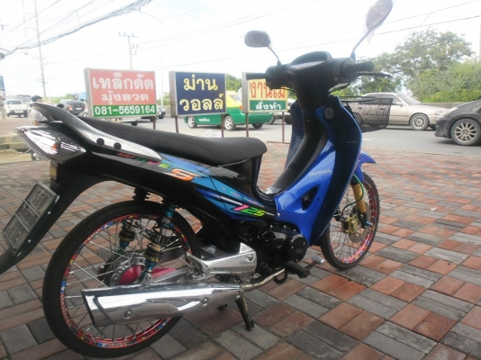wave125Rสตาร์ทมือปี50รถบ้านเครื่องแน่นๆแต่งสวยภายนอกพร้อมใช้งาน