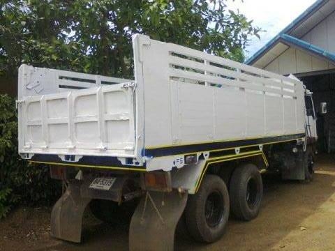 ***ขายแล้วครับขอบคุณ Truck2hand**"สีใหม่ สวยสด พร้อมปรับราคา"ขาย 10ล้อ "ไอ้หลงสายฟ้า" 2 เพลาดั๊ม MITSUBISHI FM527M-A2xxxx เครื่องเดิม เกียร์เดิม เบรคเล็ก สาแหรกตรง เครื่อง6D16 195HP แห้งดี ไม่เยิ้ม แรงดี ติดง่าย เกียร์10สปีด เข้าง่ายไม