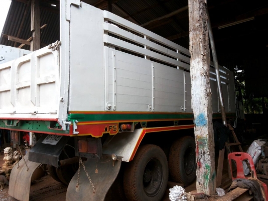 ***ขายแล้วครับขอบคุณ Truck2hand**"สีใหม่ สวยสด พร้อมปรับราคา"ขาย 10ล้อ "ไอ้หลงสายฟ้า" 2 เพลาดั๊ม MITSUBISHI FM527M-A2xxxx เครื่องเดิม เกียร์เดิม เบรคเล็ก สาแหรกตรง เครื่อง6D16 195HP แห้งดี ไม่เยิ้ม แรงดี ติดง่าย เกียร์10สปีด เข้าง่ายไม