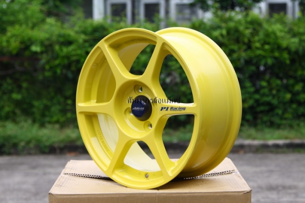 แม็กซ์ใหม่15" Buddy Club P1 สีเหลือง 4รู100 กว้าง6.5 ออฟ38 แม็กซ์ใหม่15" Buddy Club P1 สีเหลือง 4รู100 กว้าง6.5 ออฟ38