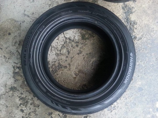ยาง15" Hankook Blackbird 195/55/15 ปี10 มี3เส้นดอกสวยๆ