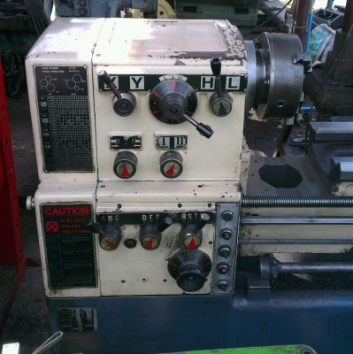 Sell> แท่นกลึง Runmaster 6 ฟุต 4 เพลา มีเบลค กลึง เกลียวมิล/นิ้ว ไม่ต้องเปลี่ยนเฟืองครับ