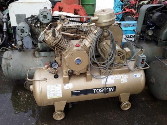 ขาย ปั้มลม HITACHI 3.7-5.5 แรง มือสองญี่ปุ่น