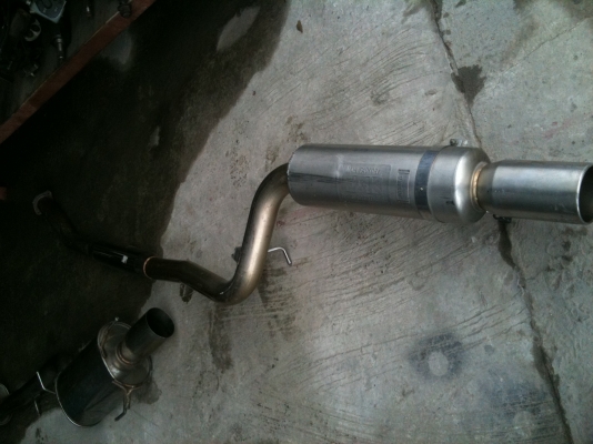 ท่อ SUBARU IMPEZA  CG8  รุ่น FGK  ไทเทเนียม