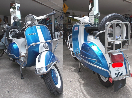 ขายรถ VESPA SPRINT V-150 รถสวยพร้อมใช้เครื่องดีทะเบียนพร้อมโอน มีรูปครับ