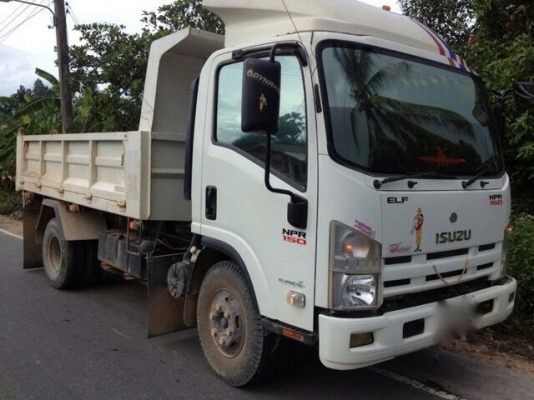 รถอีซูซุ 6 ล้อดั้ม NPR 150 แรงม้า ปี 54  สนใจติดต่อ 081 - 6079515