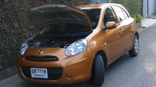 Nissan March 1.2  ปี'10 รถเดิมทั้งคัน