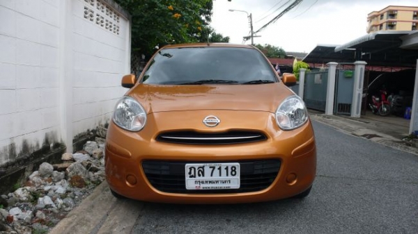 Nissan March 1.2  ปี'10 รถเดิมทั้งคัน