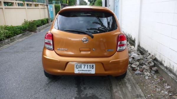 Nissan March 1.2  ปี'10 รถเดิมทั้งคัน