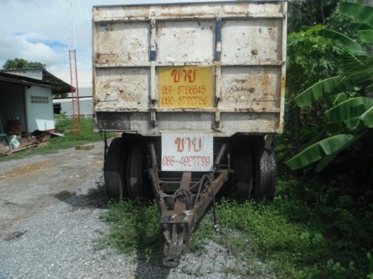 ขาย ลูกพ่วง กระบะบรรทุก แบบ ไม่มีแผงข้าง ไม่ผุ แค่สีกระเทาะ ขาย ลูกพ่วง กระบะบรรทุก แบบ ไม่มีแผงข้าง ไม่ผุ แค่สีกระเทาะ