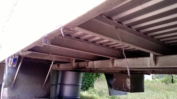 กระบะคอกสแตนเลส สวยมาก (STAINLESS STEEN) ถอดลงจาก10ล้อHINO FL1J