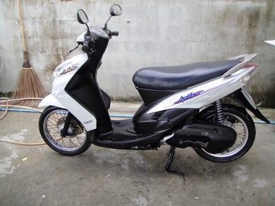 ขาย Yamaha Mio ZR 115สีขาวมุก ปี 50