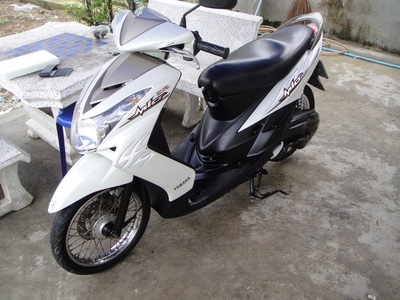 ขาย Yamaha Mio ZR 115สีขาวมุก ปี 50
