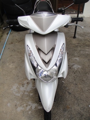 ขาย Yamaha Mio ZR 115สีขาวมุก ปี 50