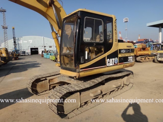 รถตัก CAT 312 S/N 7DK-037XX บจก.สหสินอีควิปเม้นท์ โทร.081-5851880, 02-5168100-1
