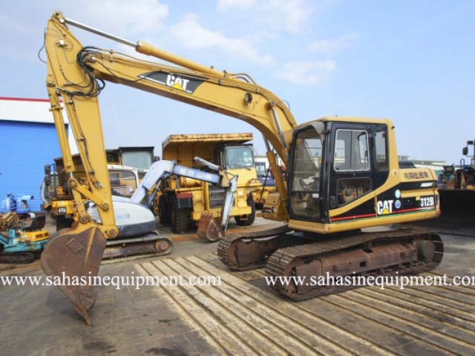 รถขุด CAT รุ่น 312B S/N 9HR-012XX บจก.สหสินอีควิปเม้นท์ โทร.081-5851880, 02-5168100-1