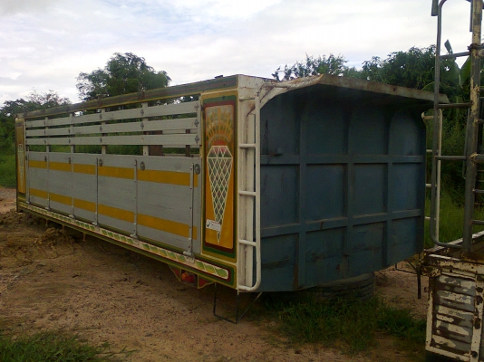 กระบะ 10 ล้อ ดัมพ์อลูมิเนียมสวยๆ ยาว 6 เมตร ครบชุด