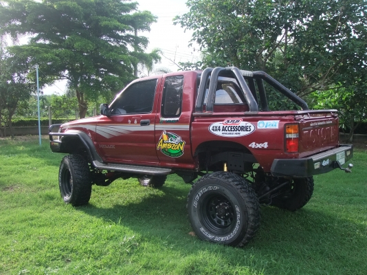 toyota surf LN 130 วางคาน คานแข็ง vx80