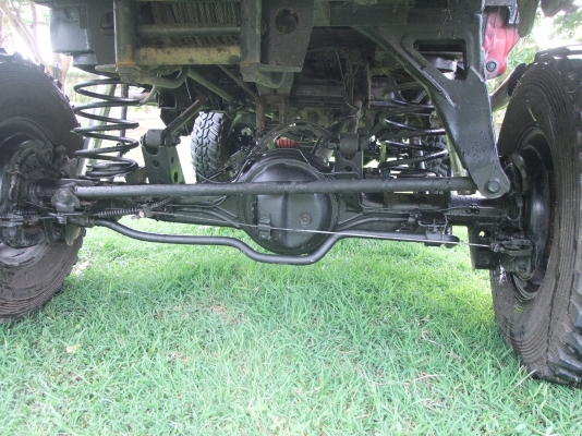 toyota surf LN 130 วางคาน คานแข็ง vx80