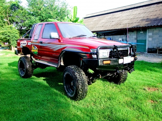 toyota surf LN 130 วางคาน คานแข็ง vx80