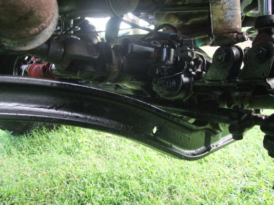 toyota surf LN 130 วางคาน คานแข็ง vx80