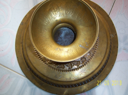 พานทองเหลือง 12 นิ้ว  สวยๆคับ