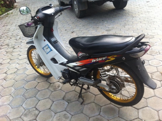 HONDA WAVE100 ปี48 ทะเบียน พร้อมโอน ลดราคาเหลือ10,900บาท