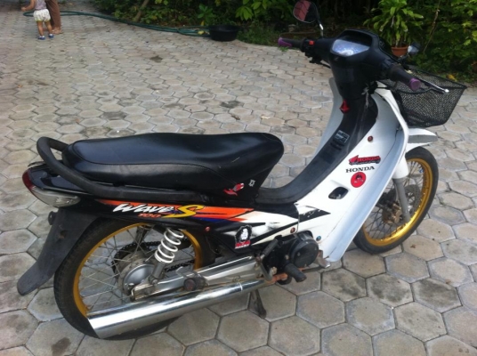 HONDA WAVE100 ปี48 ทะเบียน พร้อมโอน ลดราคาเหลือ10,900บาท