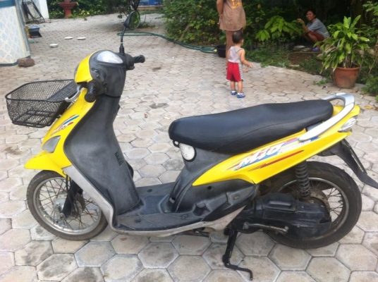 YAMAHA MIO สีเหลือง ทะเบียน พร้อมโอน เพียง6900บาท เท่านั้น