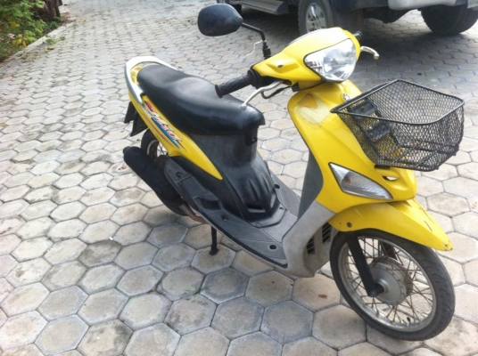 YAMAHA MIO สีเหลือง ทะเบียน พร้อมโอน เพียง6900บาท เท่านั้น YAMAHA MIO สีเหลือง ทะเบียน พร้อมโอน เพียง6900บาท เท่านั้น