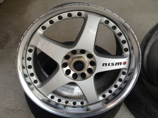 ล้อNISMO GT3 แท้ขอบ 17 หน้า8 หลัง 9 สภาพเดิมๆๆคับ ขาย  26500