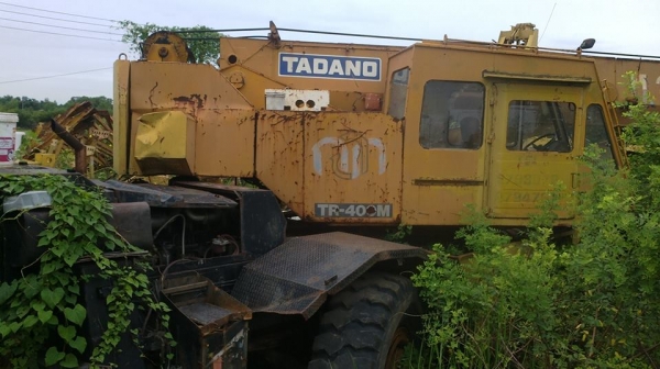 ขายรถเครน 40 ตัน 4 ล้ใหญ่ TADANO TR-400M  M1  ขายตามสภาพ