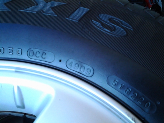 แม็กซ์พร้อมยางกระบะบรรทุกสภาพสวยครับ 215/70 ขอบ15