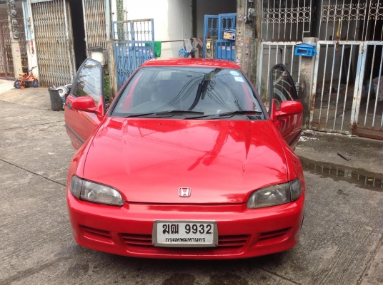 ขายซีวิค 3ประตู เกียร์ออโต้ติดแก๊สสีใหม่สวยๆ ถูกๆ