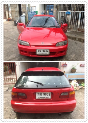 ขายซีวิค 3ประตู เกียร์ออโต้ติดแก๊สสีใหม่สวยๆ ถูกๆ ขายซีวิค 3ประตู เกียร์ออโต้ติดแก๊สสีใหม่สวยๆ ถูกๆ