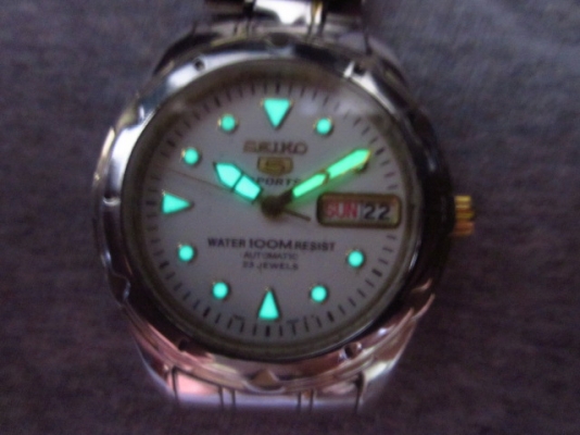 +++++ SEIKO 5 เครื่อง 7S36 พรายน้ำแหล่มๆ +++++